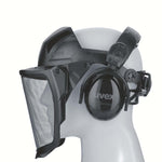 UVEX - Pheos visiera in rete e paraorecchie K1P