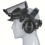 UVEX - Pheos visiera in rete e paraorecchie K1P