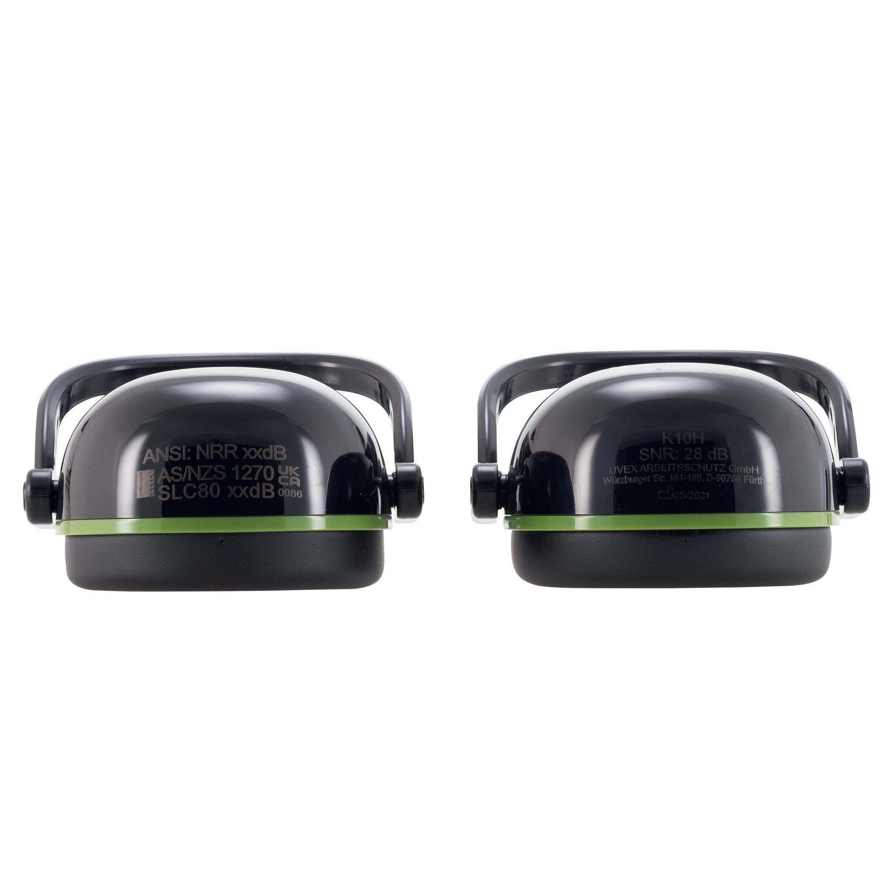 UVEX - Casco di sicurezza alpino (cuffie e visiera)