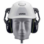 UVEX - Casco di sicurezza alpino (cuffie e visiera)