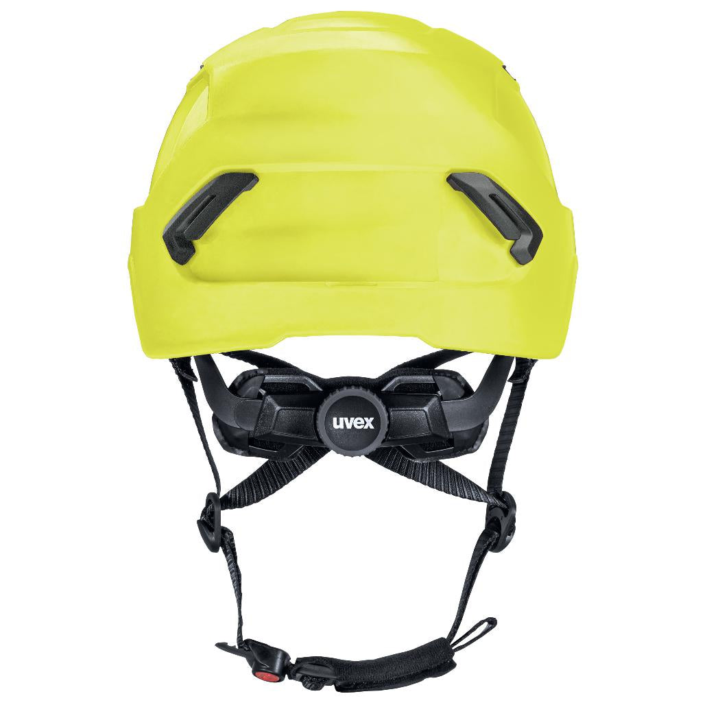 UVEX - Casco di sicurezza alpino (cuffie e visiera)