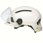 UVEX - Casco di sicurezza alpino (cuffie e visiera)
