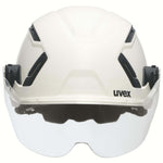 UVEX - Casco di sicurezza alpino (cuffie e visiera)