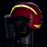 UVEX - Casco di sicurezza pheos forestale rosso