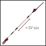 EINHELL - Tagliasiepi telescopico a batteria GC-HH 18/45 Li T-Solo
