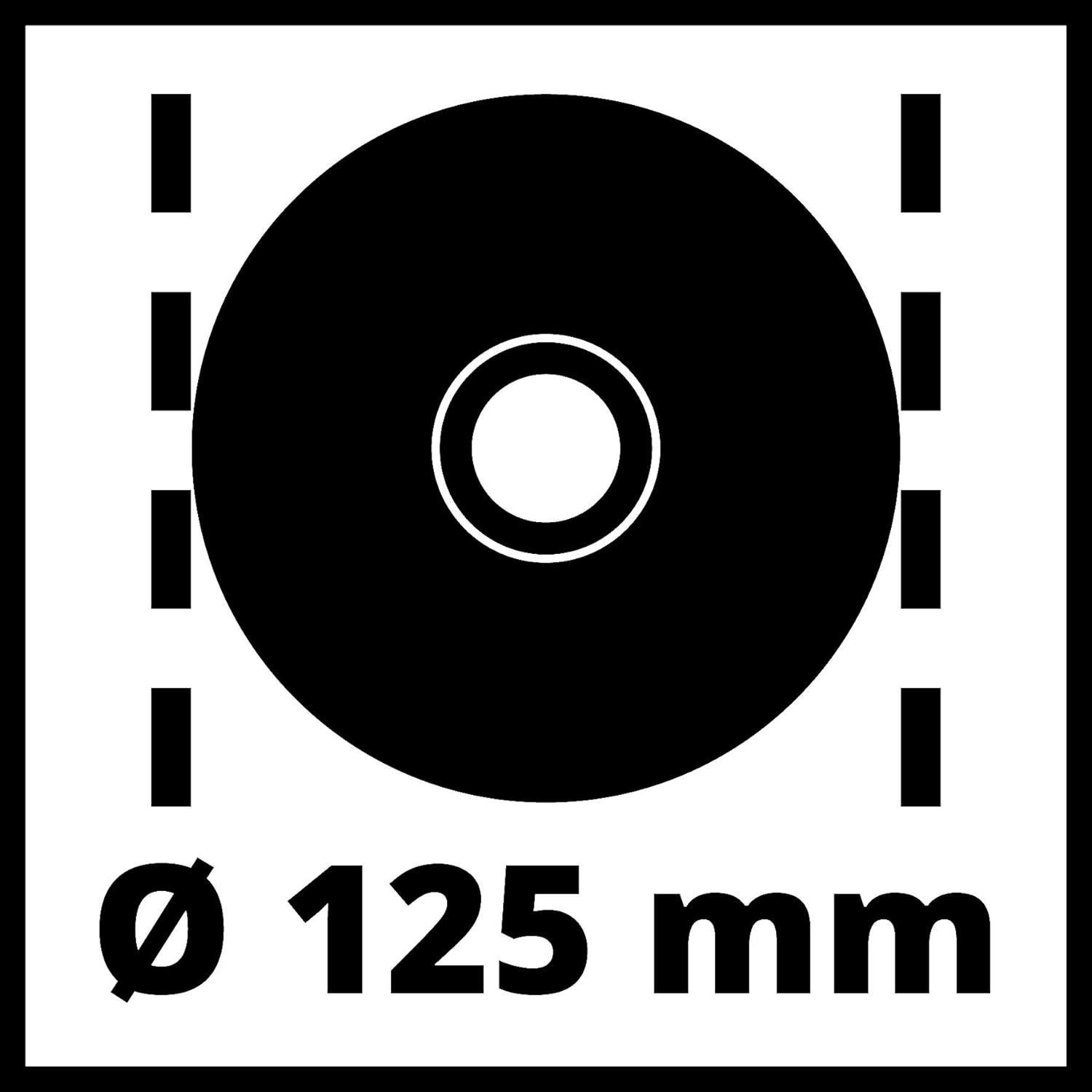 EINHELL - Smerigliatrice angolare TC-AG 125/850 (Kit)