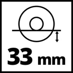 EINHELL - Smerigliatrice angolare TC-AG 125/850 (Kit)
