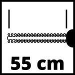 EINHELL - Tagliasiepi a batteria GC-CH 1855/1 Li (Kit)