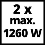 EINHELL - Twinpack Batteria 18V 5,2 Ah