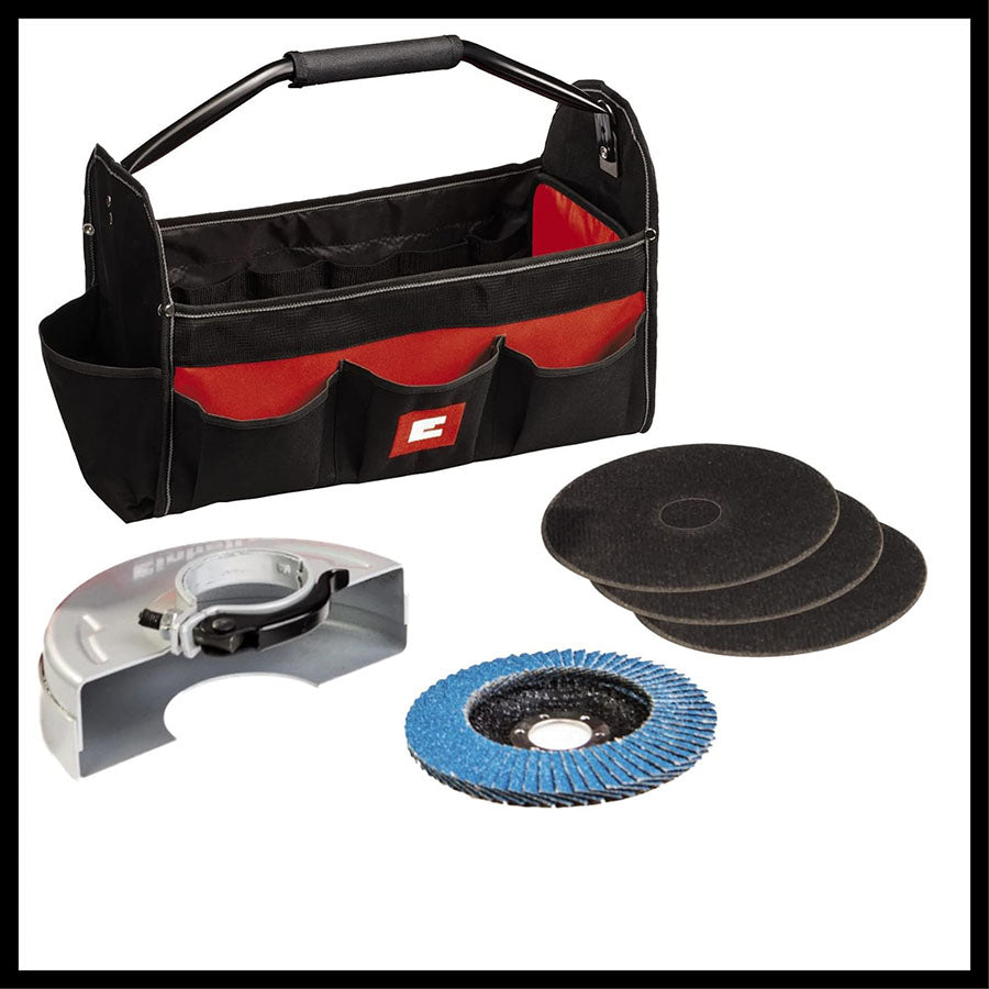 EINHELL - Smerigliatrice angolare TC-AG 125/850 (Kit)