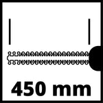 EINHELL - Tagliasiepi telescopico a batteria GC-HH 18/45 Li T-Solo