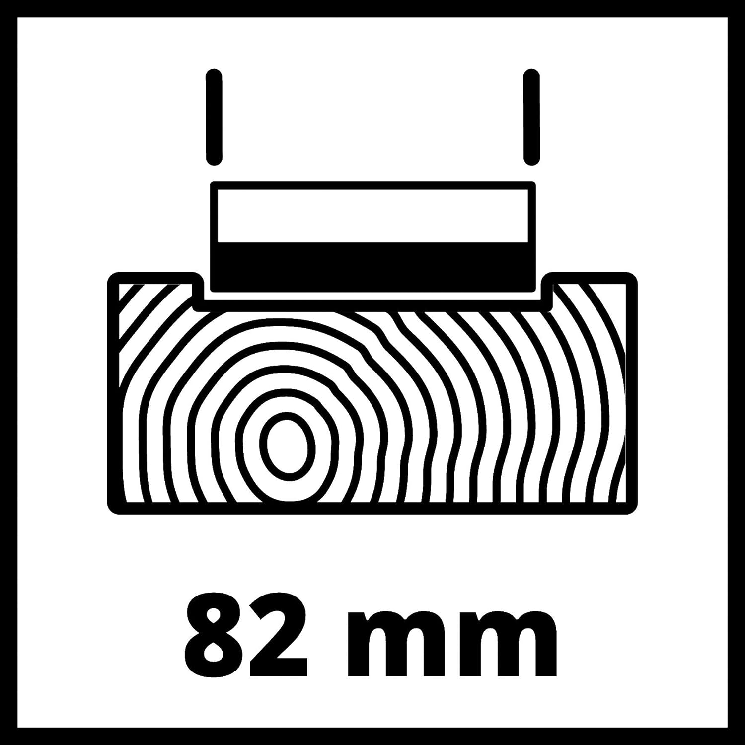 EINHELL - Pialletto a batteria TE-PL 18/82 Li-Solo