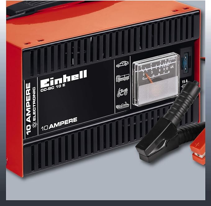EINHELL - Caricabatteria auto CC-BC 10 E
