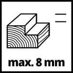 EINHELL - Pialletto a batteria TE-PL 18/82 Li-Solo