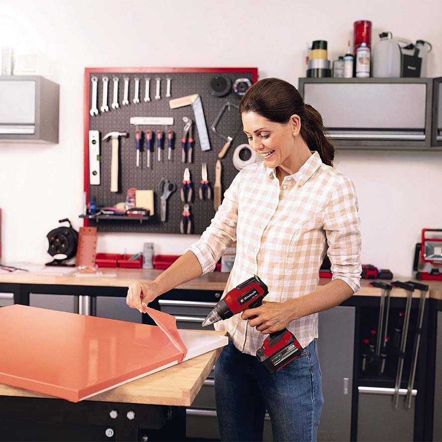 EINHELL - Pistola ad aria calda a batteria Power X-Change