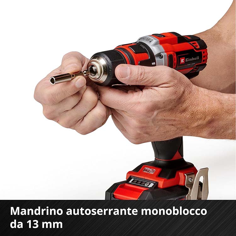 EINHELL - Trapano a batteria  TE-CD 18/40 Li (Kit +69)