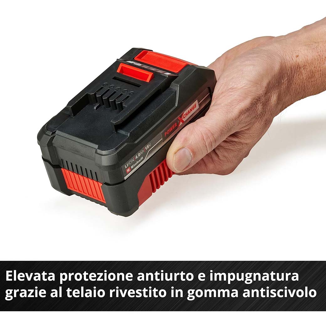 EINHELL - Starter Kit 4,0 Ah con batteria e caricabatterie