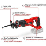EINHELL - Sega a Gattuccio TE-AP18 Li Solo