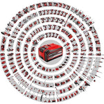 EINHELL - Motosega da potatura a batteria 18/20 TH (Kit)