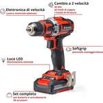 EINHELL - Trapano a batteria  TE-CD 18/40 Li (Kit +69)