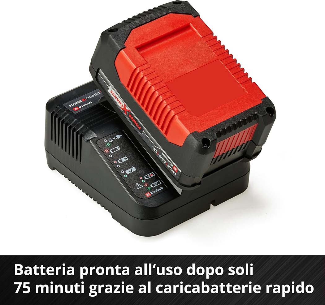 EINHELL - Starter Kit 4,0 Ah con batteria e caricabatterie
