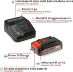 EINHELL - Starter Kit 2,5 con batteria e caricabatterie