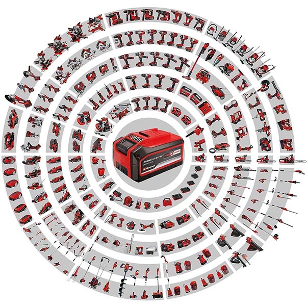 EINHELL - Pistola ad aria calda a batteria Power X-Change