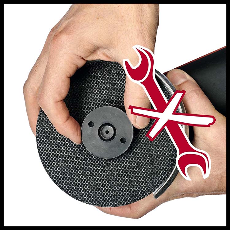 EINHELL - Smerigliatrice angolare AXXIO 18/115 Q Li-Solo