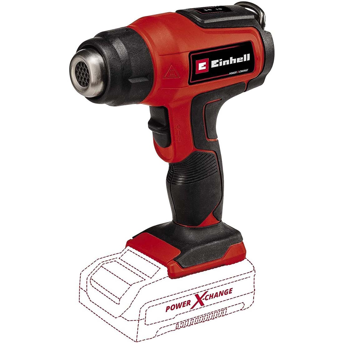 EINHELL - Pistola ad aria calda a batteria Power X-Change
