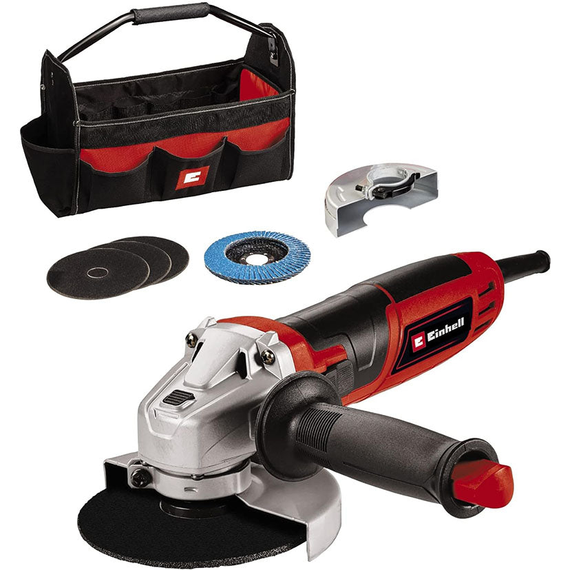EINHELL - Smerigliatrice angolare TC-AG 125/850 (Kit)