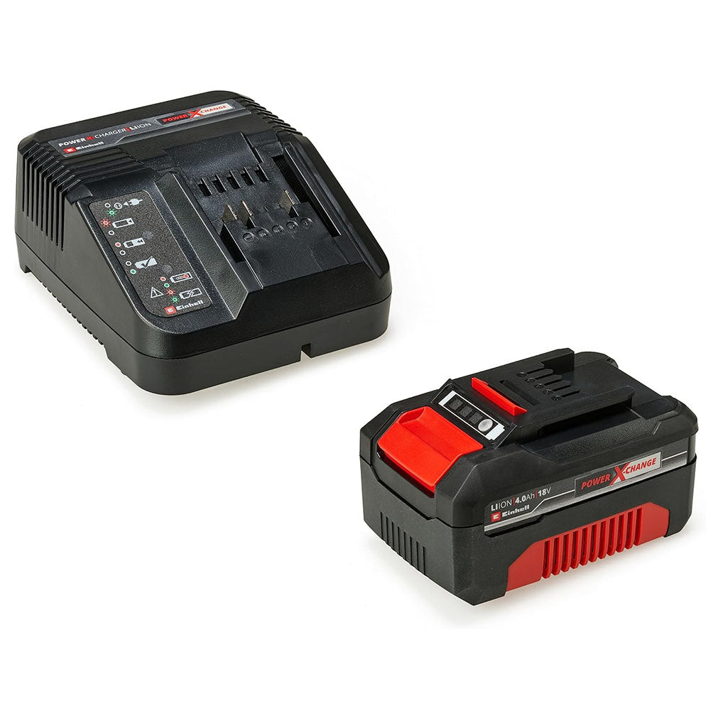 EINHELL - Starter Kit 4,0 Ah con batteria e caricabatterie