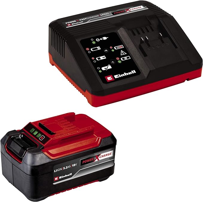 EINHELL - Starter Kit 5,2 con batteria e caricabatterie