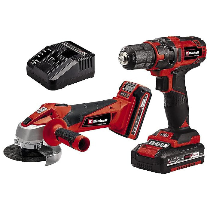 EINHELL - Trapano e smerigliatrice TC-TK 18 Li (Kit)