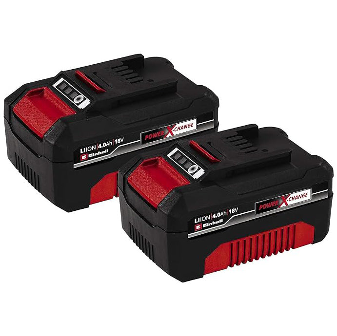 EINHELL - Twinpack Batteria 18V 4Ah