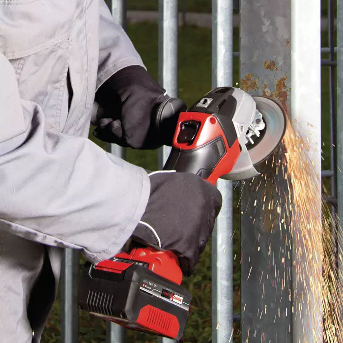 EINHELL - Smerigliatrice angolare a batteria TC-AG 18/115 Li (1x4,0Ah)
