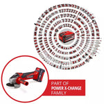 EINHELL - Smerigliatrice angolare a batteria TC-AG 18/115 Li (1x4,0Ah)