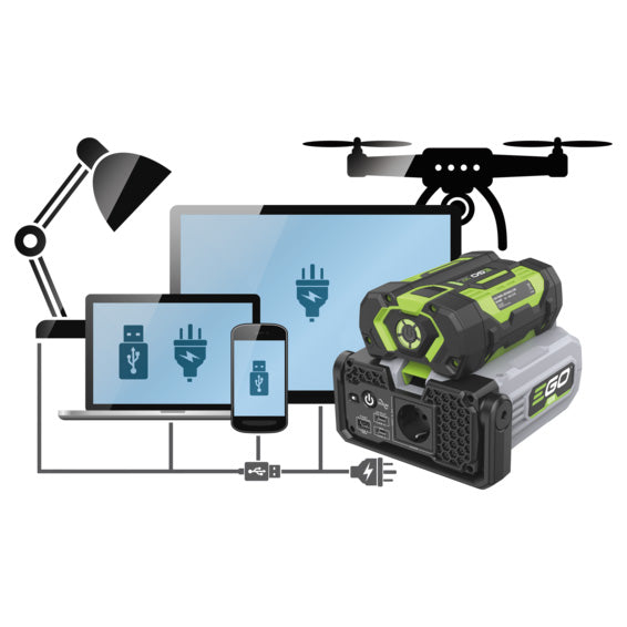 EGO - Inverter di potenza Nexus escape 400W PAD5001 E (Kit)