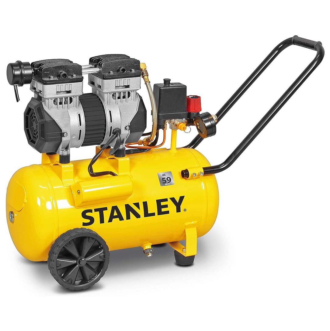 STANLEY - Compressore silenziato DST 100/8/24 24 lt