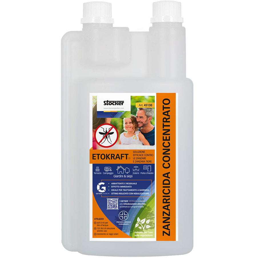 STOCKER - Etokraft zanzaricida anti-zanzare