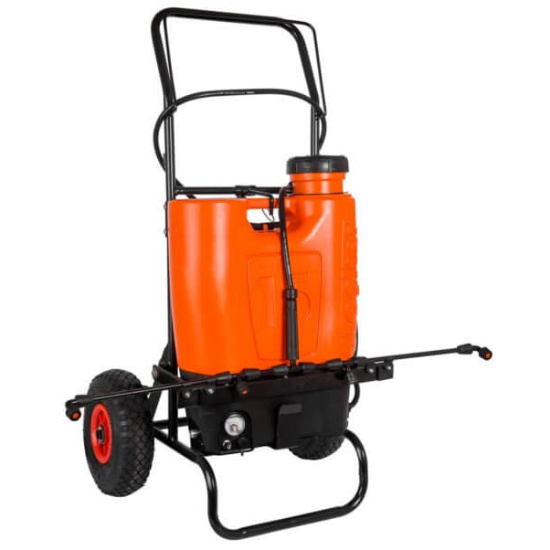 STOCKER - Pompa a zaino elettrica 15 L Li-Ion Trolley