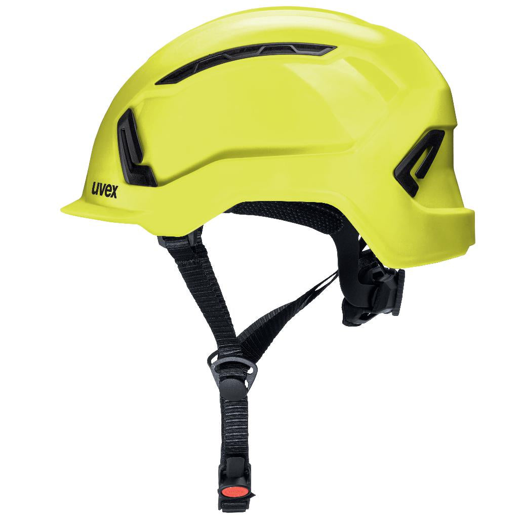 UVEX - Casco di sicurezza alpino (cuffie e visiera)