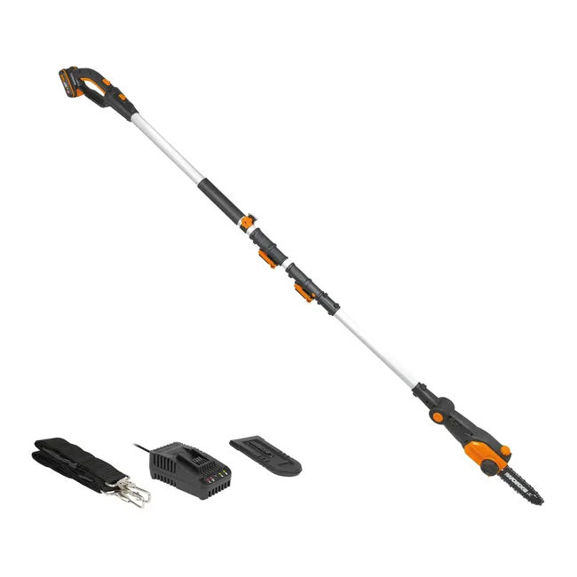 WORX - Potatore telescopico a batteria WG349E (Kit)