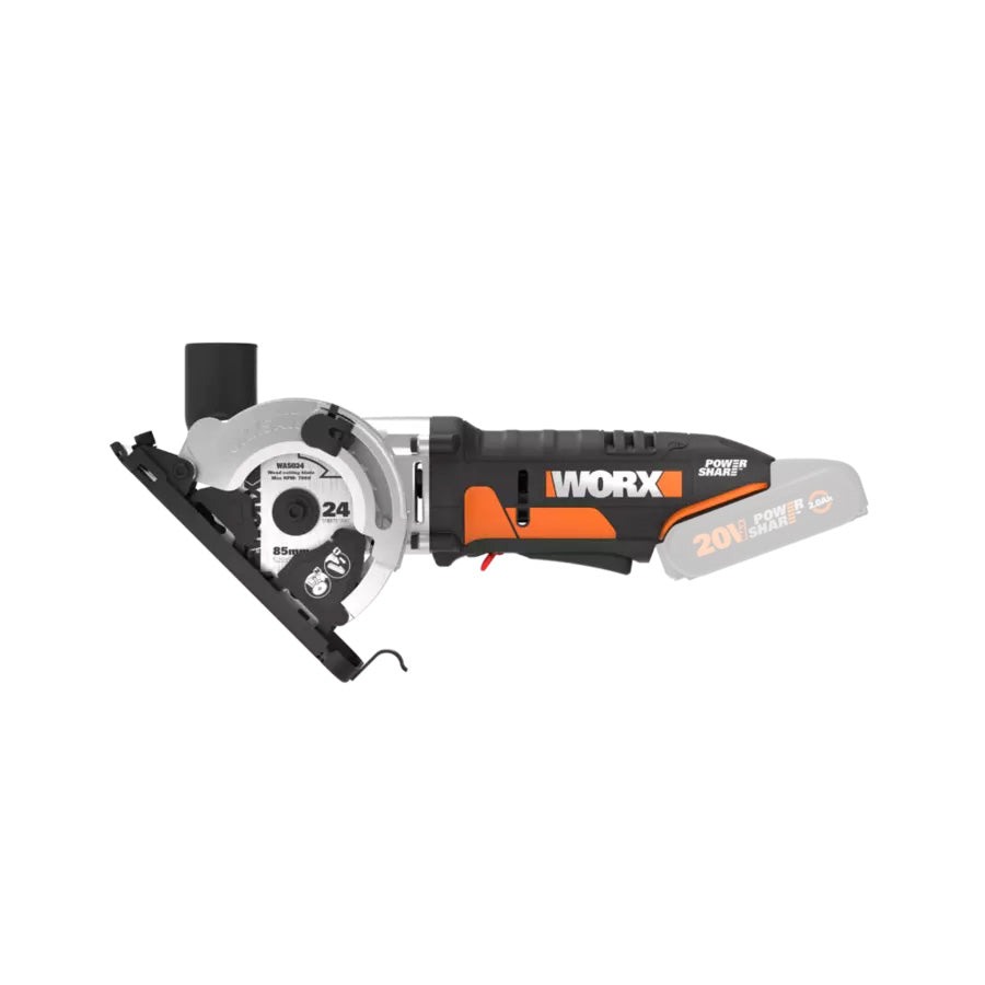 WORX - Sega circolare compatta WX527.2 (Kit)