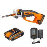 WORX - Seghetto a gattuccio a batteria WG894E (Kit)