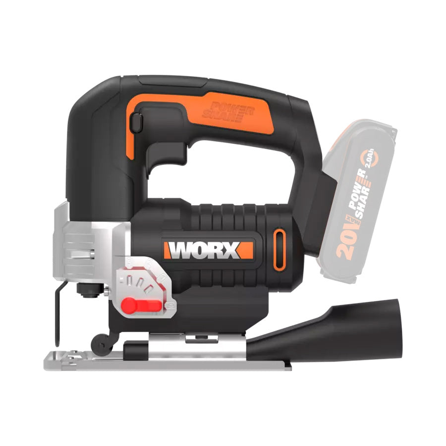 WORX - Seghetto alternativo a batteria WX543.9 (solo utensile)