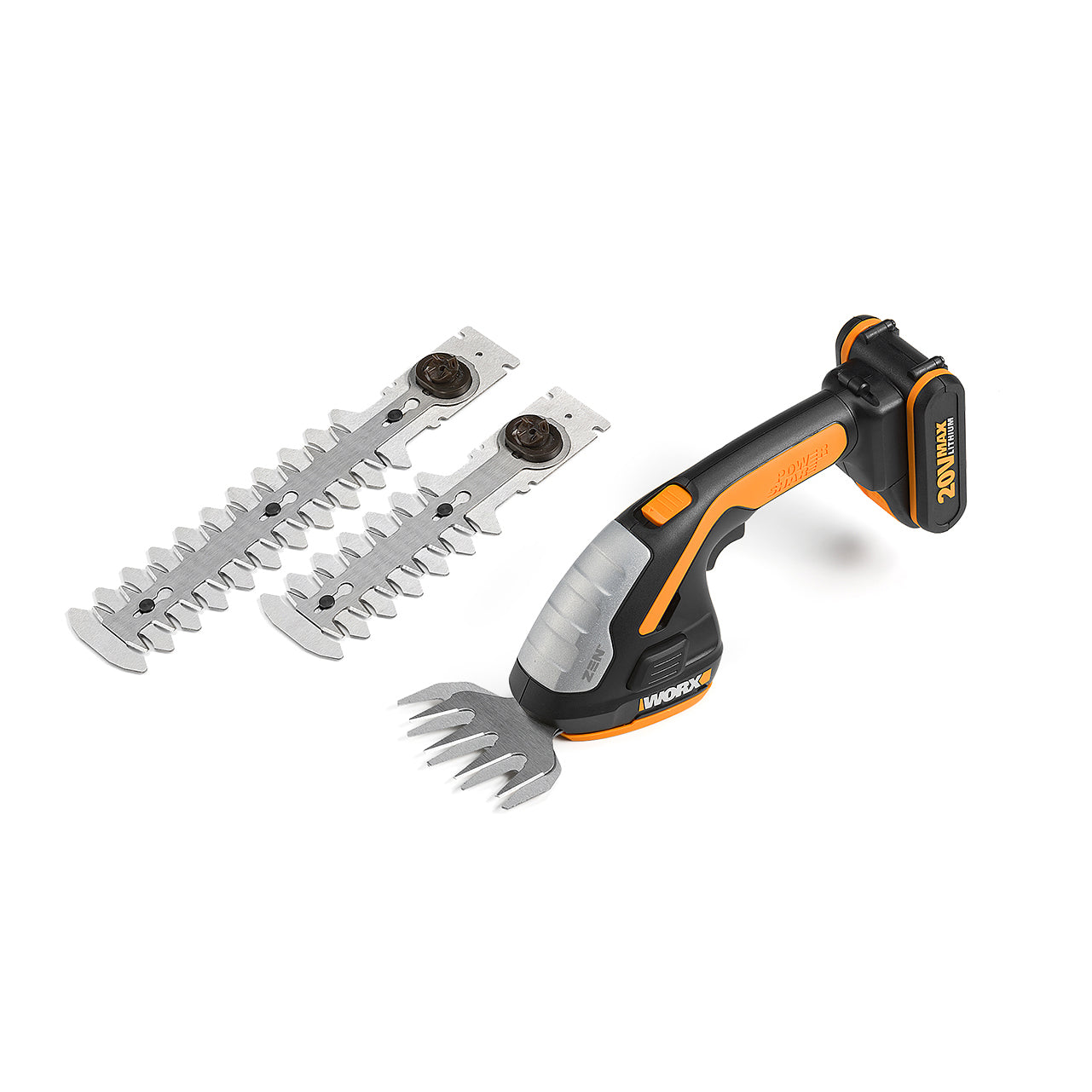 WORX - Forbice a batteria WG801E (Kit)