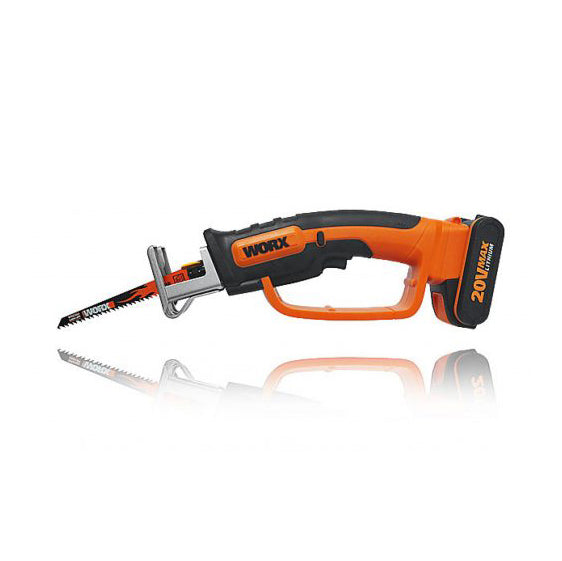 WORX - Seghetto a gattuccio a batteria WG894E (Kit)