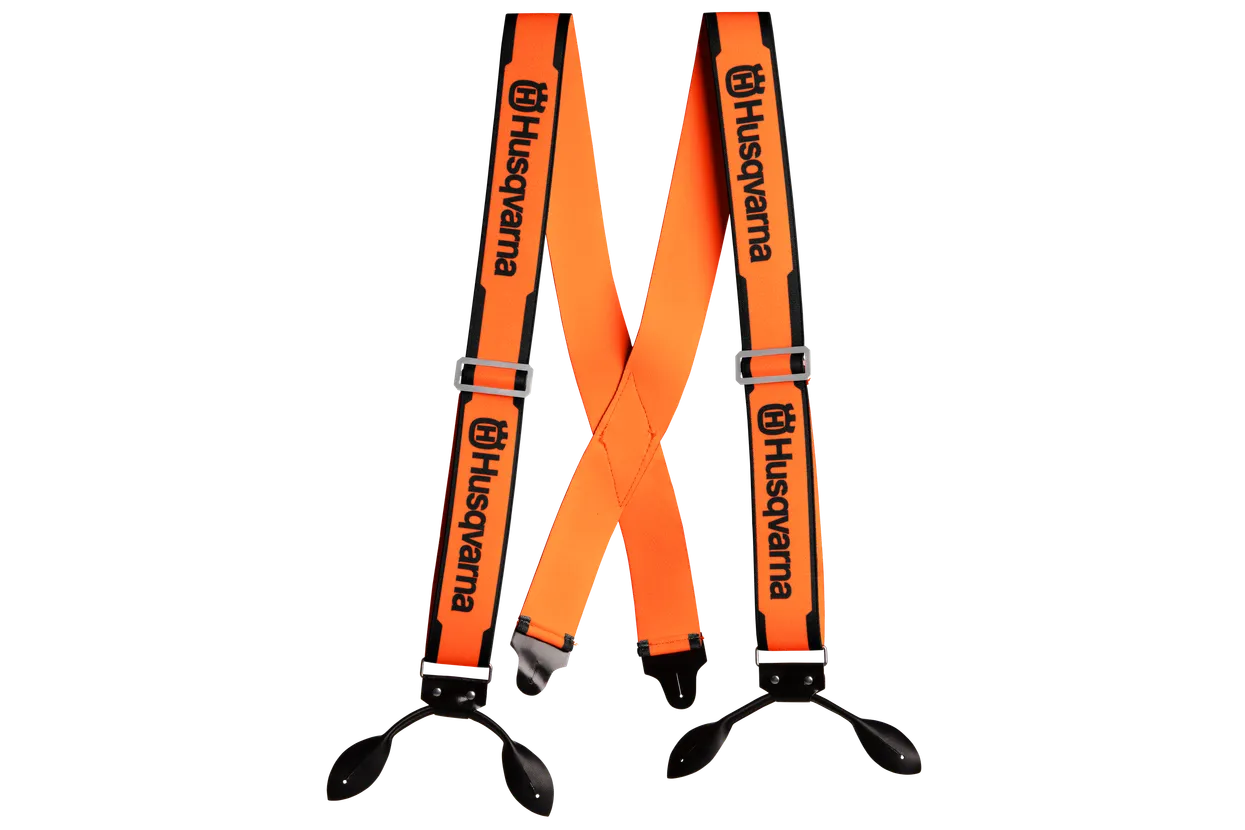 HUSQVARNA - Bretelle con clip in metallo