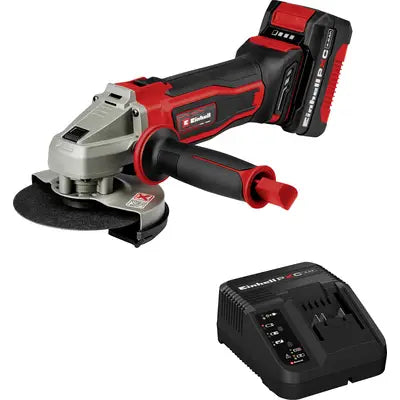 EINHELL - Smerigliatrice angolare a batteria TC-AG 18/125 Li (1x4,0Ah)