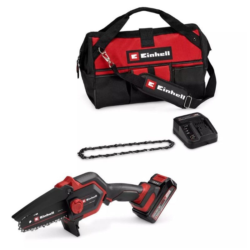 EINHELL - Potatore a Batteria GE-PS 18/15 Li Bag Kit